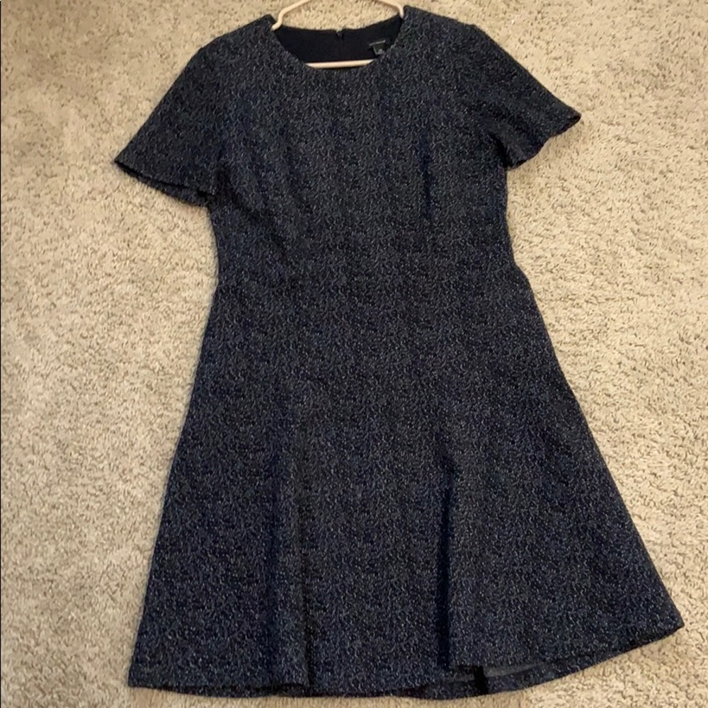 Ann Taylor black and white dress